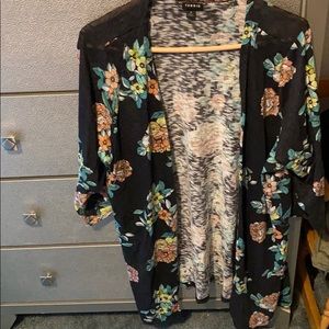 Floral cardigan